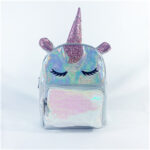 3D fashion unicorn backpack with  glitter and embrodiery sequins eastpack  Gusta-F011